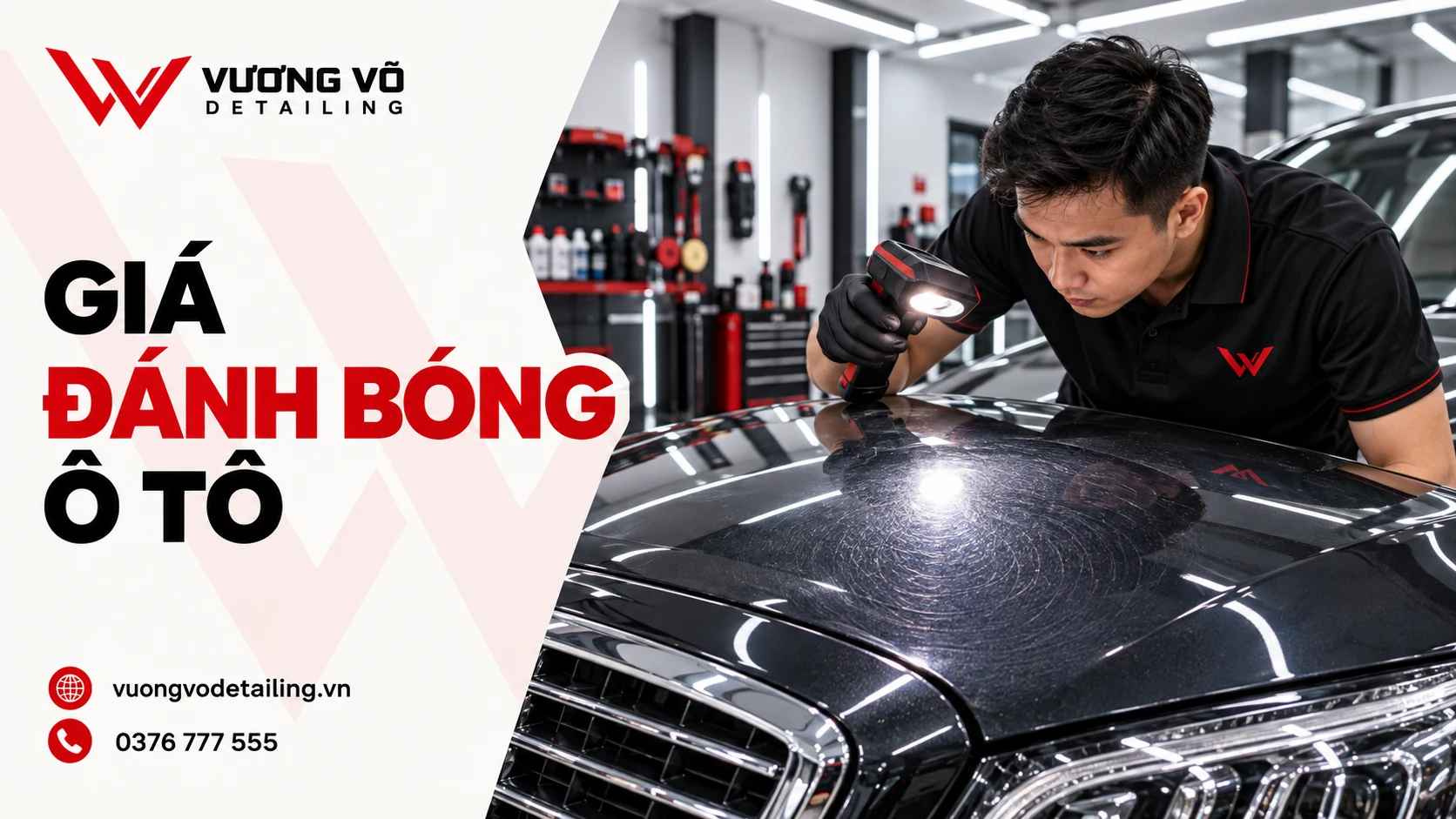 Đánh bóng ô tô giá bao nhiêu? Đọc báo giá theo tình trạng sơn