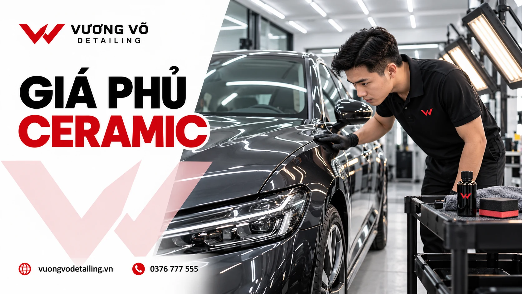 Phủ Ceramic ô tô giá bao nhiêu? Hiểu chi phí trước khi chọn gói