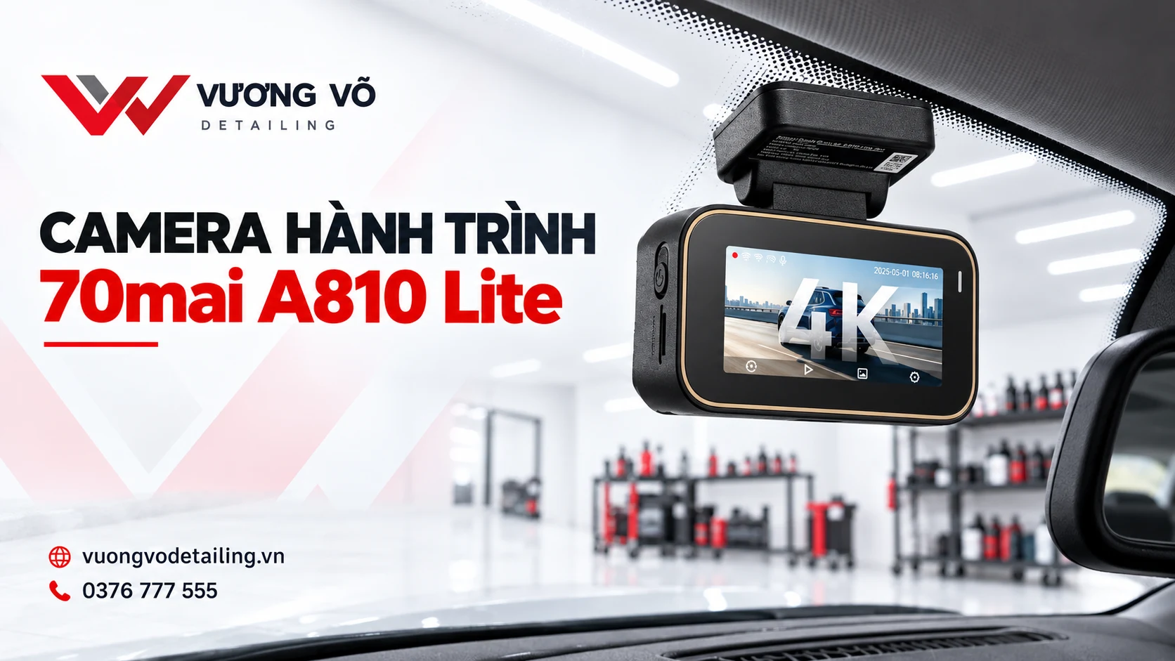 Camera hành trình 70mai A810 Lite