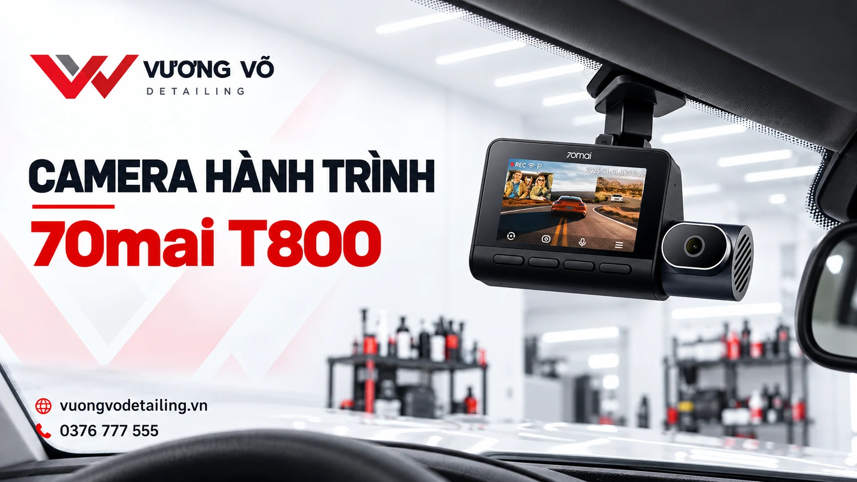 Camera hành trình 70mai T800