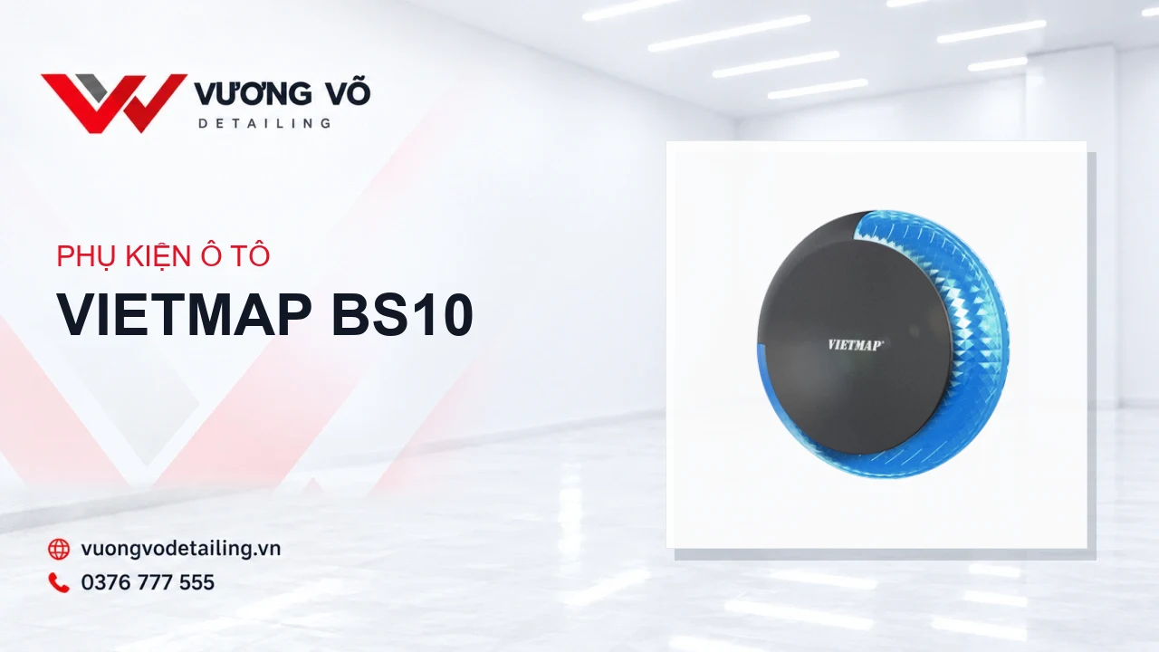 Android Box VIETMAP BS10 trong không gian Vương Võ Detailing