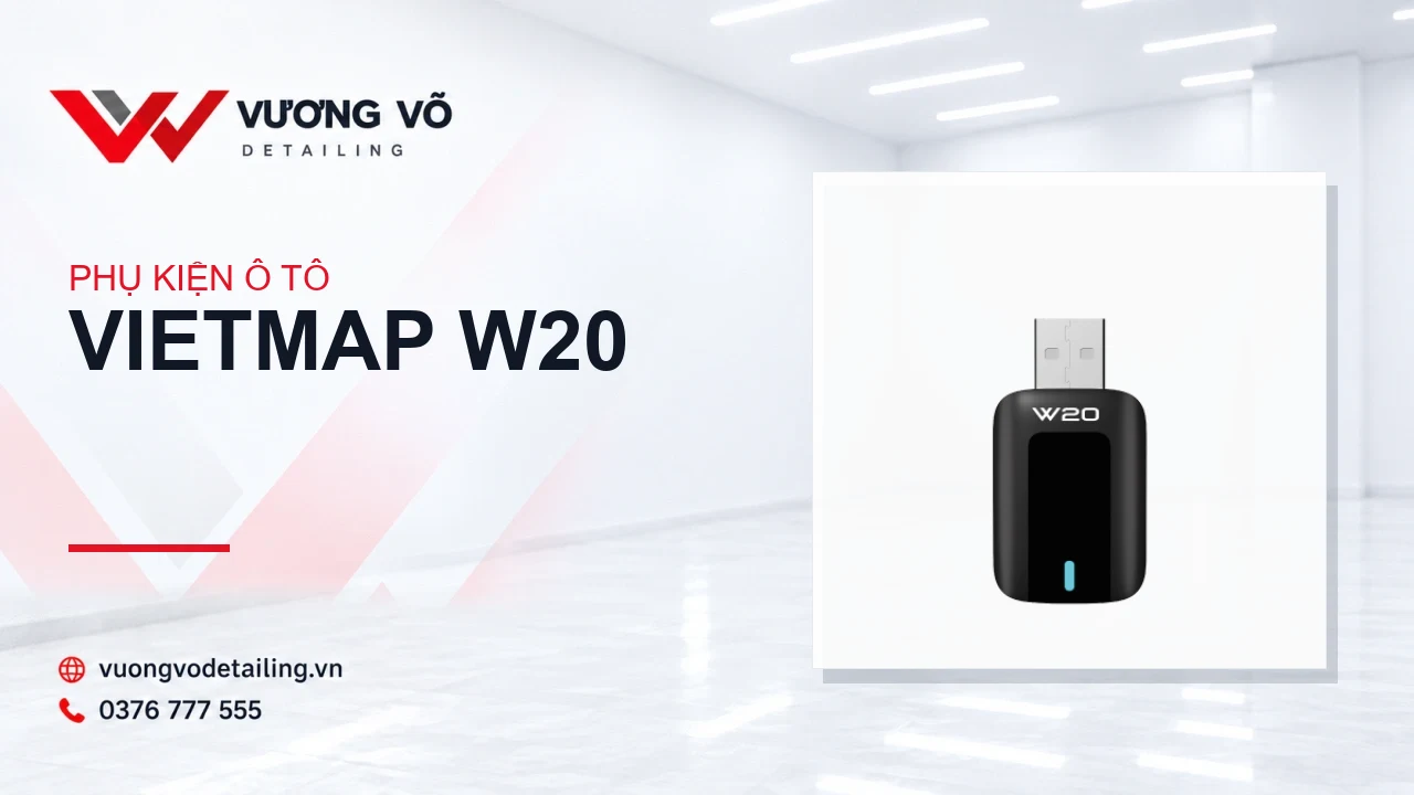 Bộ chuyển đổi CarPlay và Android Auto không dây VIETMAP W20