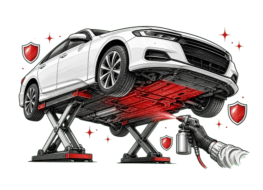 Minh họa dịch vụ Phủ gầm