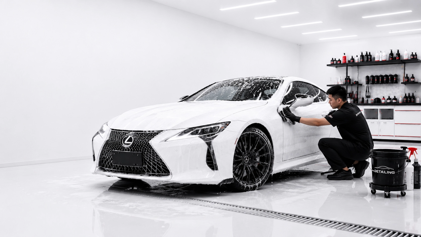 Rửa xe ô tô tại Quảng Ngãi – Quy trình Detailing theo tình trạng xe