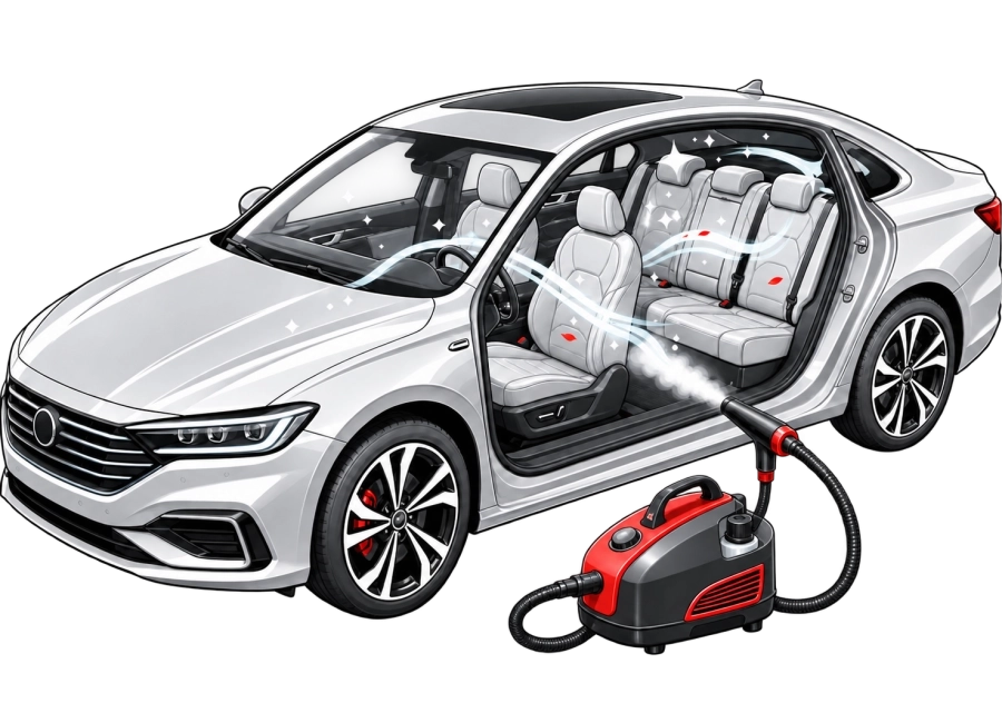 Minh họa dịch vụ Khử mùi & diệt khuẩn nội thất